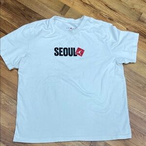 Jordan White Seoul Graphic Tee